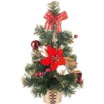 MAGIC HOME Stromeček Vánoce ozdobený červený 40 cm – Hledejceny.cz