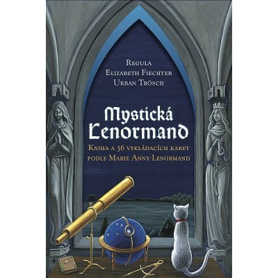 Mystická Lenormand, kniha+36 karet – Zboží Mobilmania