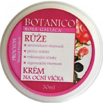 Botanico krém na oční víčka Růže 50 ml