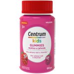 Centrum Kids Gummies malina a jahoda želé 60 bonbónů – Hledejceny.cz