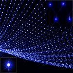Goleto Vánoční LED sít´1,2 x 1,2 m modrá 100 LED – Zboží Mobilmania