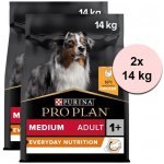 Purina Pro Plan Medium Adult Everyday Nutrition kuře 14 kg – Hledejceny.cz