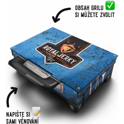 Royal Jerky Gril Bestseller 4 x jerky 88 g – Zboží Mobilmania