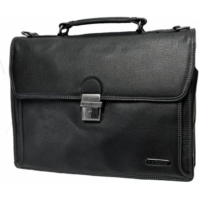 Katana 69326-01 kožená aktovka černá – Zboží Dáma