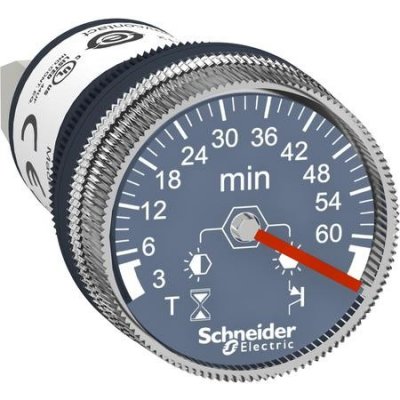 Schneider Electric XB5DTB25 Časovač, montáž na panel, zpožděné sepnutí, 3 min až 60 min, 24 V DC – Hledejceny.cz