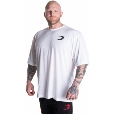 Gasp DIVISION IRON TEE WHITE pánské sportovní volné fitness tričko bílé