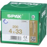 SPAX Šrouby do podlahových desek 4x33mm 200ks – Hledejceny.cz