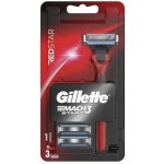 Gillette Mach3 Start Red + 3 ks hlavic – Hledejceny.cz