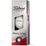 Titleist Pro V1x 2023 bílé 3 ks – Sleviste.cz