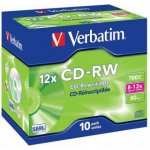 Verbatim CD-R 700MB 52x, printable, cakebox, 100ks (43718) – Hledejceny.cz