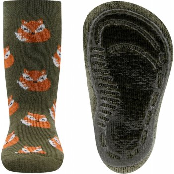 Ewers Stoppersocken SoftStep Fuchs oliv