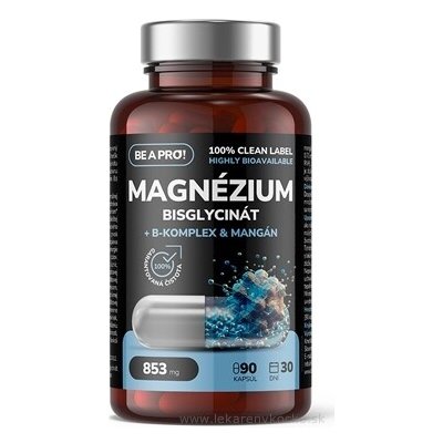 Be A Pro! Magnosium Bisglycinát 90 kapslí – Hledejceny.cz