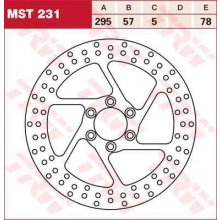 TRW MST231 brzdový kotouč, přední SUZUKI VS 1400 GLPT/GLPV Intruder rok 87-05