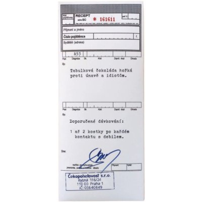 Jamira Hořká tabulková čokoláda Recept 100 g – Zboží Dáma