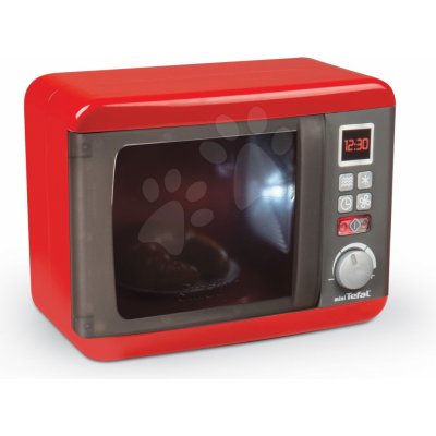 Smoby mikrovlnka elektronická Tefal Elec Micro Wave se zvukem světlem a knoflíkem – Zbozi.Blesk.cz