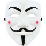 Maska Anonymous Vendeta bílá – Hledejceny.cz