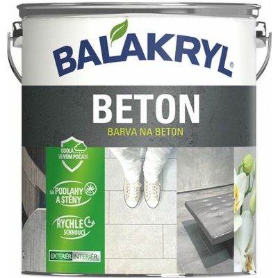 Balakryl Beton barva na beton 5 kg šedý – Zboží Mobilmania