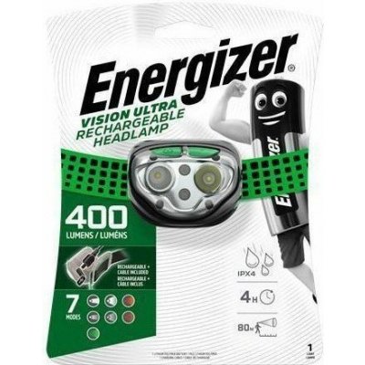 Energizer Vision Ultra Rechargeable Headlamp 400 lm – Hledejceny.cz