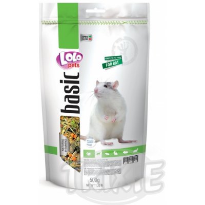 LOLO pets Basic Potkan 600 g – Zboží Mobilmania