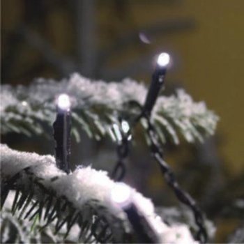 Konstsmide vánoční osvětlení LED venkovní řetěz l=12m-35m VÁNOČNÍ ŘETĚZ 300 LED/47M TEPLÁ SVÍTÍ STÁLE 3616-110