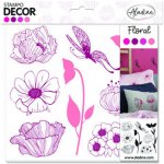 Aladine Gumová razítka Stampo Decor Kytičky – Zboží Dáma