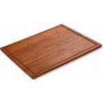 KESPER Krájecí prkénko a krycí deska na varnou desku, 56 x 50 x 3 cm, tmavý bambus KESPER 59599 – Zbozi.Blesk.cz