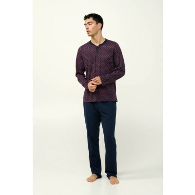 Vamp Pyjamas pánské pyžamo 23610 180 Blue – Hledejceny.cz