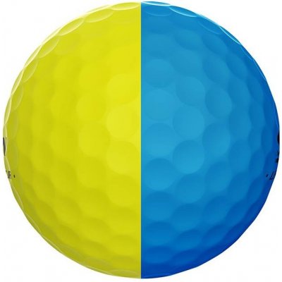 Srixon ball Q-STAR Tour Divide 3-plášťový žluto/modrý 3 ks – Sleviste.cz