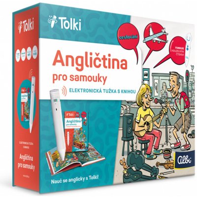 Elektronická Albi tužka 2.0 s knihou Angličtina pro samouky