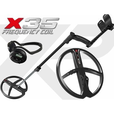 XP Metal Detectors Deus X35 28 cm 2D + sluchátka WS4 – Zboží Mobilmania