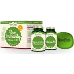 Greenfood Box Immunity vitamin D3 60 kapslí a vitamin C500 60 kapslí + PILLBOX – Hledejceny.cz