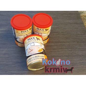 Max Deluxe Dog kousky kuřete s mrkví 400 g