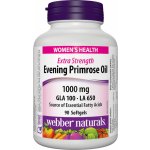 Webber pupalky dvouleté Naturals Evening Primrose Oil 1000 mg 90 kapslí – Hledejceny.cz