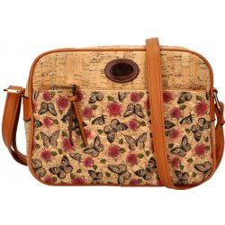 crossbody dámská kabelka v korkovém designu A2132 typ 11