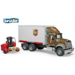 Bruder 2828 Mack Granite UPS s vysokozdvižným vozíkem – Zbozi.Blesk.cz