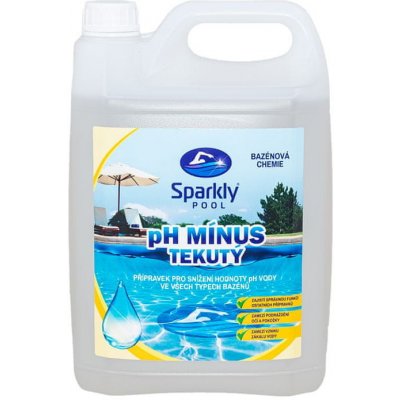 Sparkly POOL pH mínus tekutý 5 l 6,5 kg – Hledejceny.cz