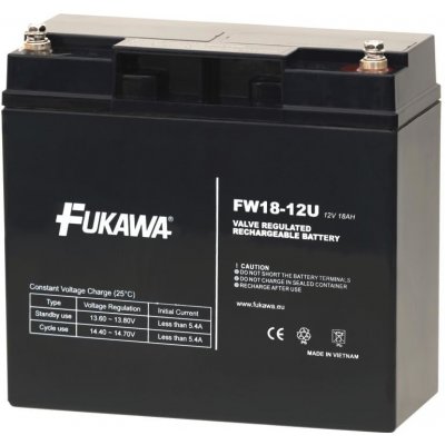 FUKAWA Fiamm FW 18-12U 12V 18Ah 12158 – Sleviste.cz