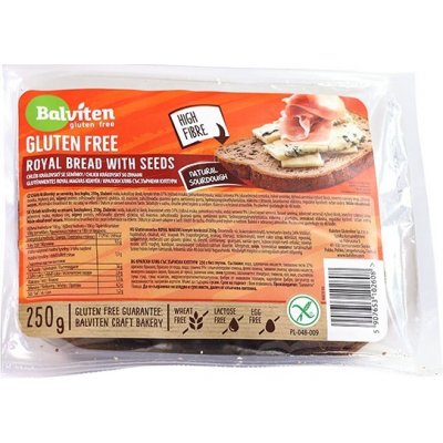 Royal bread with seeds Balviten královský chléb se semínky bez lepku 250 g – Zboží Dáma