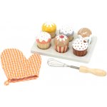 TRYCO Dřevěný set cupcake – Sleviste.cz