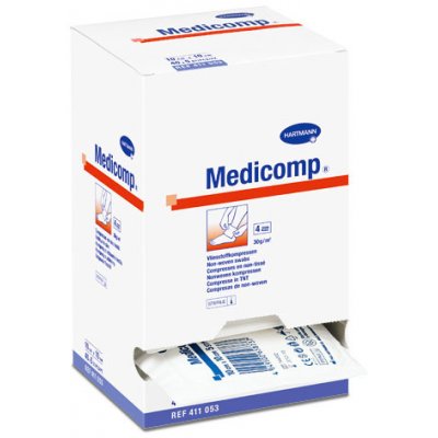 Medicomp Kompres nesterilní 10 x 10cm 100 ks – Zbozi.Blesk.cz