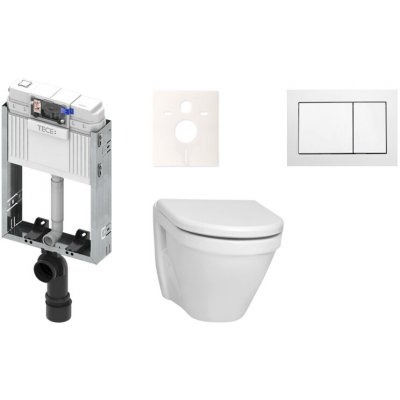 Závěsný WC set TECE k zazdění + WC Vitra S50 KMPLS50T – Zboží Mobilmania