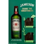 Jameson 40% 0,7 l (dárkové balení 2 sklenice) – Hledejceny.cz
