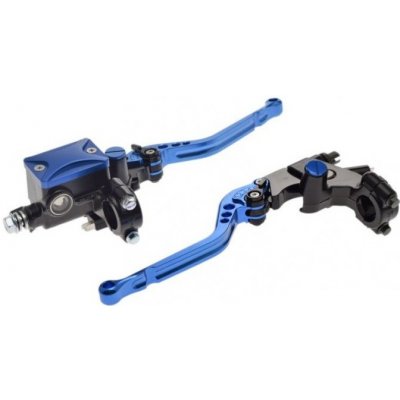 sada brzdová pumpa přední brzdy + páčka spojky kompl. černá s s drž. zrcátka | Zboží Auto