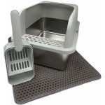 ComfortSteel Kočičí toaleta 36 x 30 x 51 cm – Zboží Mobilmania