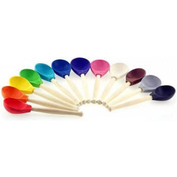 Ulanik sada 12 Wooden colourful spoons