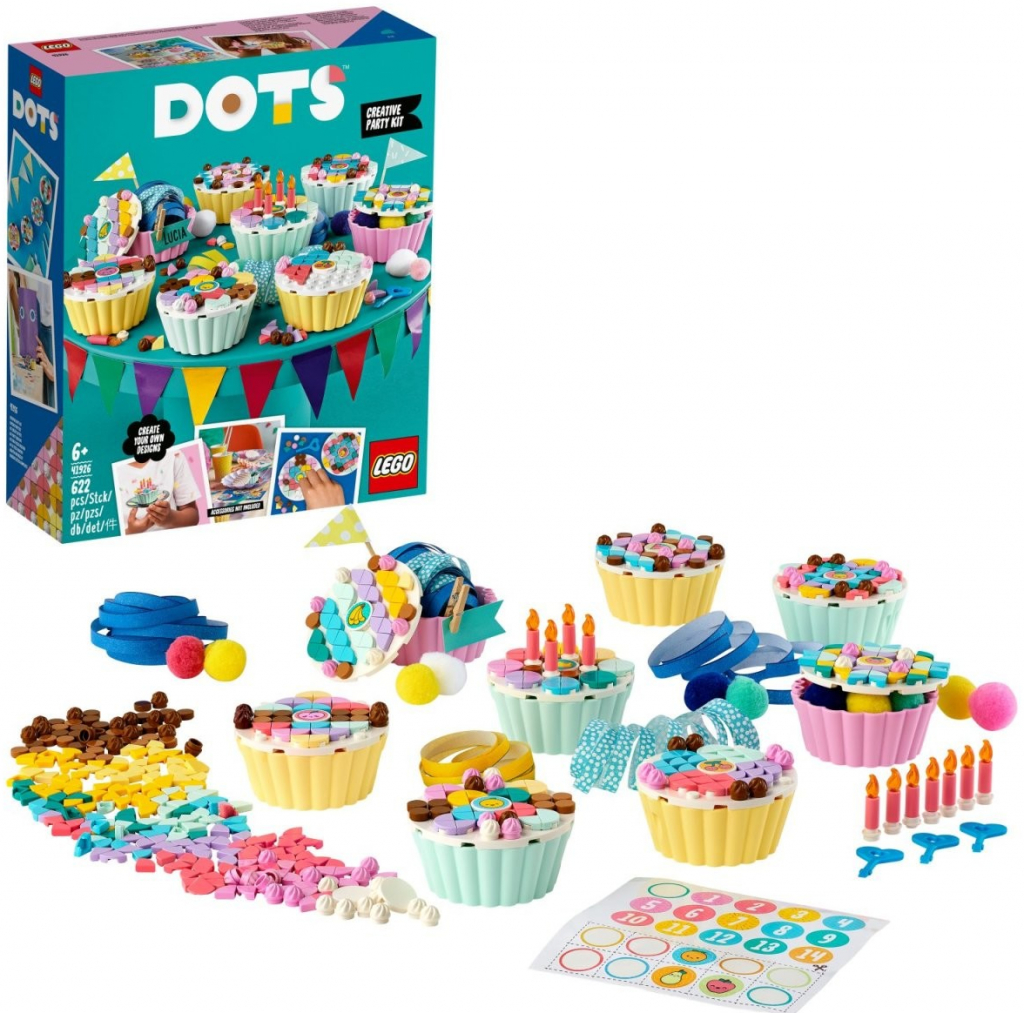 LEGO® DOTS™ 41926 Kreativní sada party dortíků