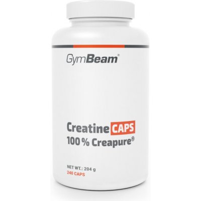 GymBeam Creatine 100 Creapure 240 kapslí – Zboží Mobilmania