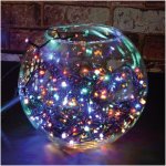 Lyyt BLS120MC světelný řetěz na baterie s časovačem 120x LED multicolour – Hledejceny.cz