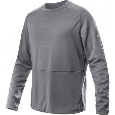 SENSOR MERINO UPPER traveller mikina šedá – Zboží Dáma