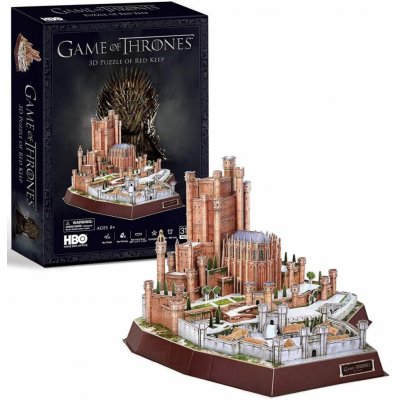 CubicFun 3D puzzle Hra o trůny Red Keep 314 ks